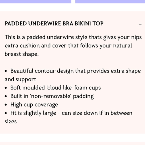 Kulani Kinis Padded Underwire Bra Bikini Top - Picture 11 of 11